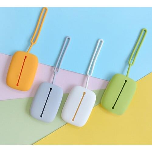 Smart Keychain Holder Organizer Credit Card Holder Mini Card Key Case ID Card Holders Multifunctional Silica Gel Cute Long Bag