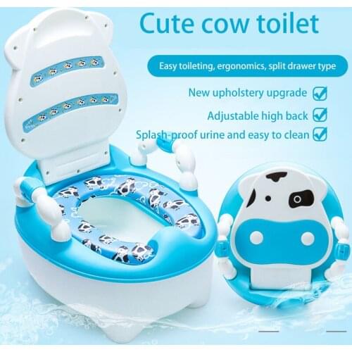 Baby Potty Childrens toilet new training seat baby toilet portable backrest urinal simulation childrens toilet trainer potty