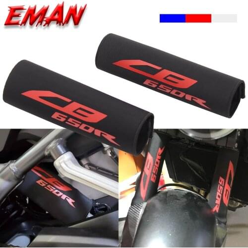 FOR HONDA CB650R CB 650R 2019 2020 2021 Motorcycle Front Fork Protector Shock Absorber Guard Wrap Cover Skin Stretch Fabric