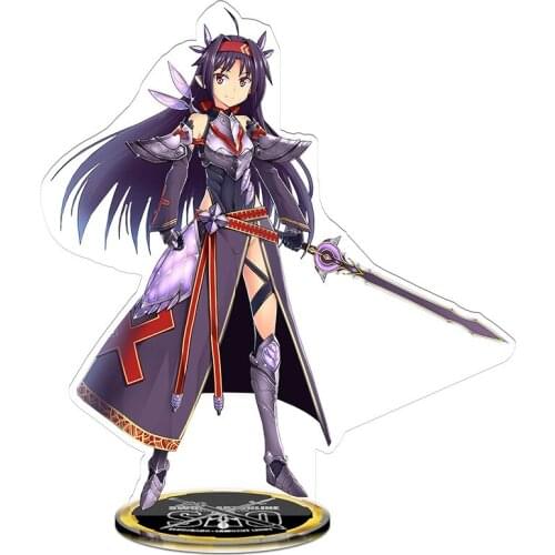 Sword Art Online Acrylic Stand Figure Kazuto Yuuki Asuna Desktop Decoration Collection PVC Model Toy Doll Gifts