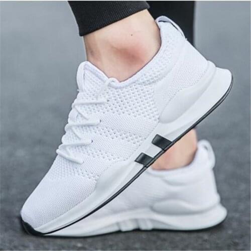 Spring & Summer Fashion Mens Casual Shoes White Lace-Up Breathable Shoes Sneakers basket tennis Mens Trainers Zapatillas Hombre9