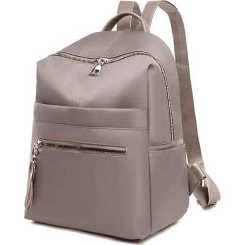 Khamezoa fashion bag 2021 shopping scene soft girl independent stand backpacks new trend women black red grey bags