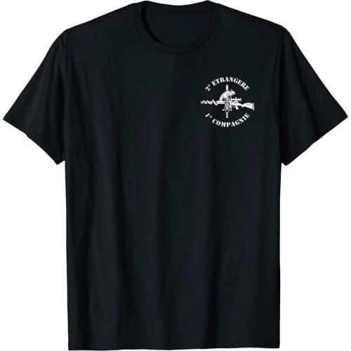French Foreign Legion Legion Etrangere Sniper Men T-shirt Short Casual 100% COTTON O-Neck Harajuku Shirt