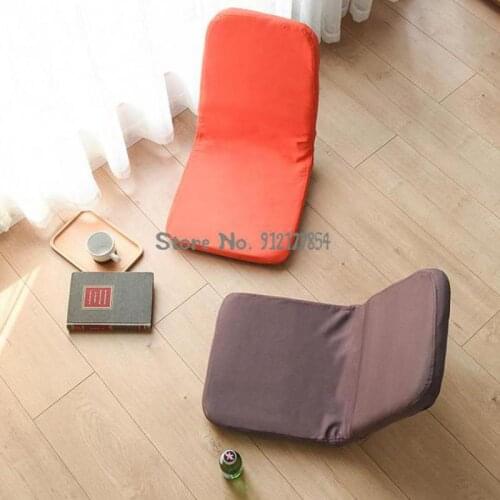 Japanese style lazy sofa tatami chair legless foldable small sofa single bedroom bay window bed back chair