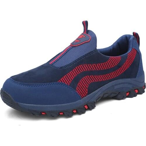 Large size womens shoes spring and autumn mens casual shoes sports hiking shoes hiking shoes travel outdoor hiking shoes men