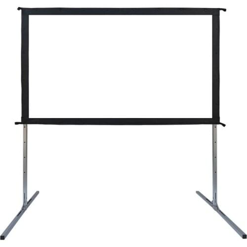 New design projector projection screen outdoor foldable simple 4k projection screen with bracket