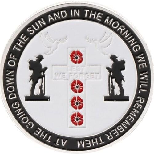 Commemorative Coin World War 100th Centennial Anniversary Souvenir Collection Pigeon Peace Coins Arts Gifts New Quality