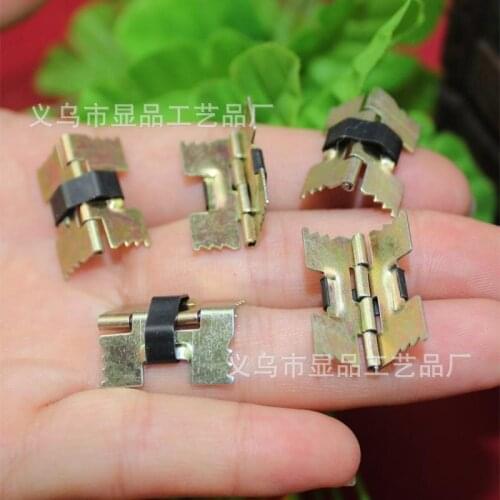Manufacturers supply spring hinge plastic glasses box hinge wooden hinge box hinge M421