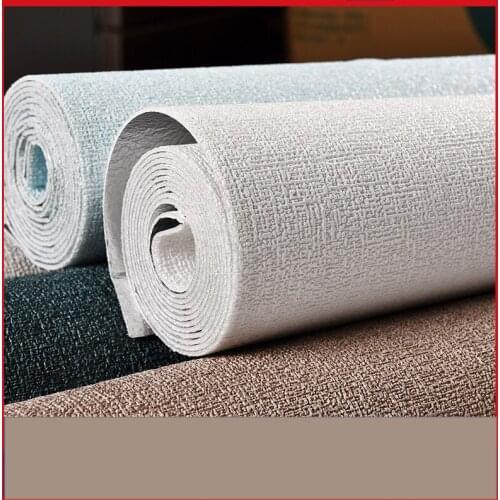 Self-Adhesive Wallpaper Thicken Moisture-Proof Home Decor Opaque Back Aluminum Foil Wall Sticker 3D Foam Wallpaper for Furniture