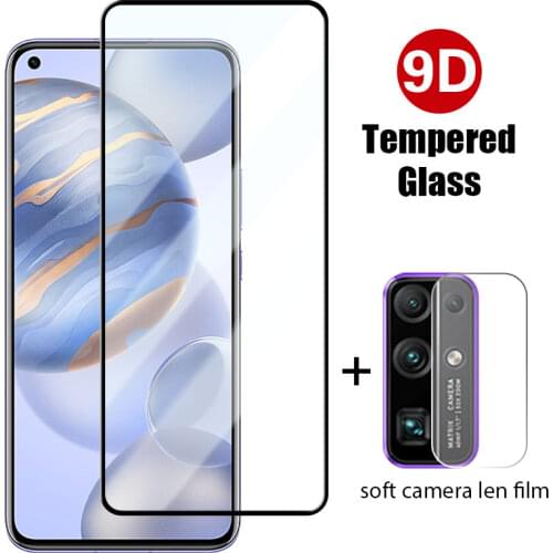 2IN1 Tempered Screen Protector Glass for Honor 9 10 20 30 Lite Screen Protector Glass for Honor 10i 20i 30i 20e