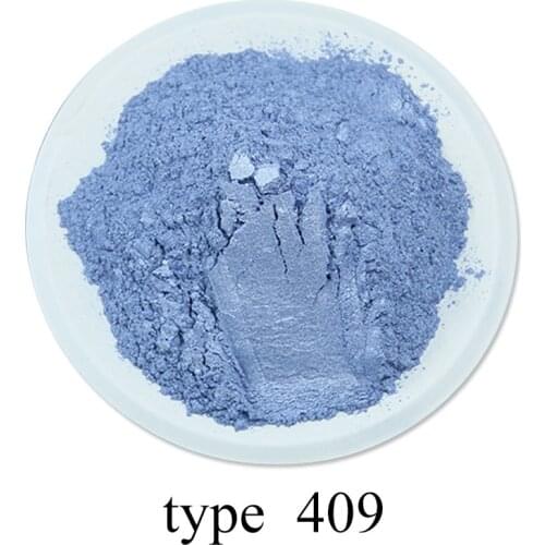 Type 409 Pigment Pearl Powder Healthy Natural Mineral Mica Powder DIY Dye Colorant,use for Soap Automotive Art Crafts, 50g