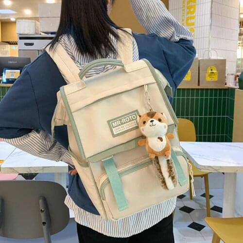 Large Capacity Couple Backpack Women Men 17inch Laptop Computer School Backpacks for Teens Harajuku Female Waterproof Travel Bag