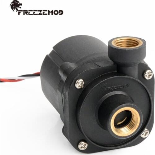 FREEZEMOD computer water cooling brushless DC water pump with speed line damping ceramic shaft core. PU-SC600
