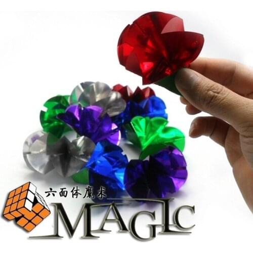 Magic flower multicolour f the high quality cloth flower paper flower stage magic product