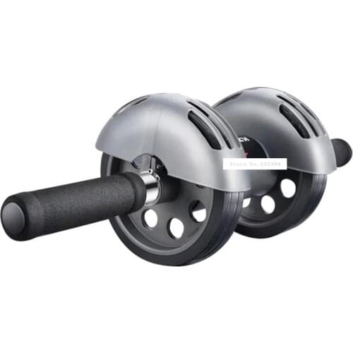 ZX-E08 Automatic Rebound And Brake Double Wheel Ab Roller Coaster Power Roller Abdominal Muscle Wheel Indoor Fitness Equipment