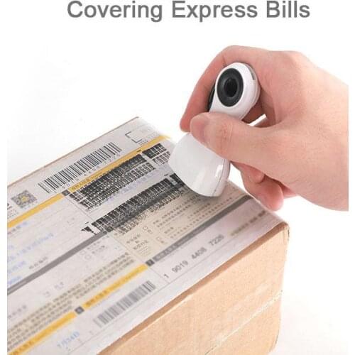 2 In 1 Identity Prevention Stamp Package Cutter Practical Package Privacy Protection Office Home Use Gadget