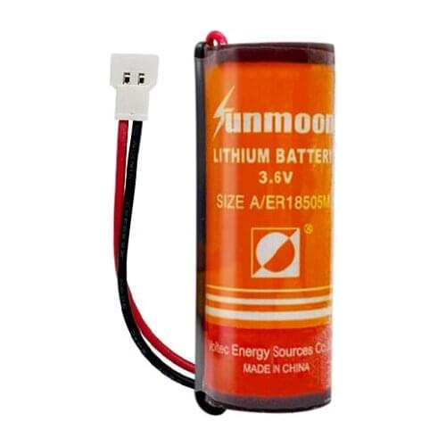 5PCS ER18505M 3.6V power type instrumentation industrial control disposable lithium battery ER18505 with plug