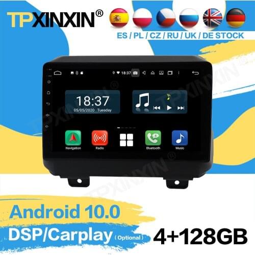 Carplay 2 Din Car Radio Stereo Receiver Android For Jeep Wrangler 2018 2019 2020 GPS Navigation Player Video Receiver Head Unit