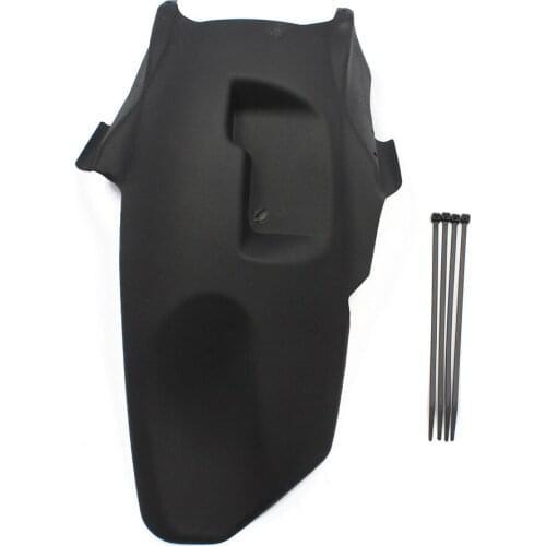Motorcycle Plastic Black Rear Fender For BMW R1200GS 2008-2013 Mudflap Wheel Tire Hugger Mudguard Extension