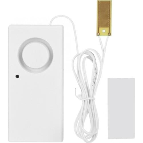 Water Detector Water Leak Sensor 120dB Security Water Overloop Leakage Alarm Sensor Water Level Alarm System Water Detector