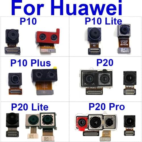 Rear Main Camera For Huawei P8Max P9 P10 Plus P20 P30 Pro P30 Lite/Nova 3e 4e Back Big Camera Flex Cable Replacement Parts
