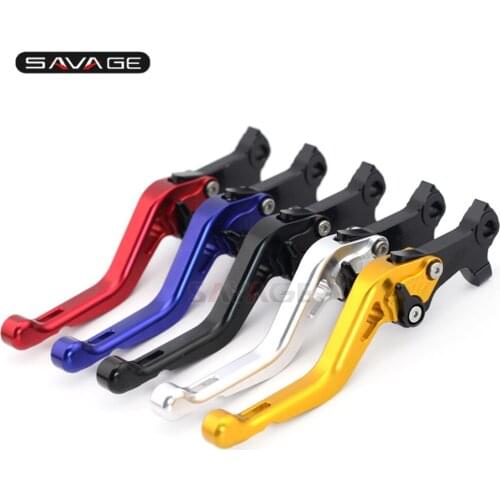 Short Left Right Brake Levers For GILERA/PIAGGIO DNA 50/GP Experience/ ICE 50 For Brembo System Motorcycle Aluminum Adjustable