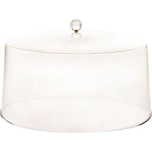 30cm Cuisine Smoke Hood Food Grade Lid Dome Cover For Smoker Gun Accessory Smoke Infuser Cake Steak Cover Kitchen Food Dish G3