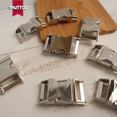 Metal buckles 15mm for pet puppy handmade dog cat necklace DIY accessories top quality kirsite hardware CK-15S