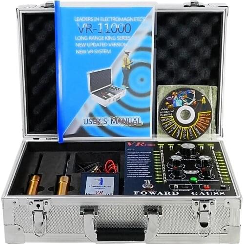 Newest Upgraded Long Range Metal Detector VR11000 Gold Digger Detecting Depth: 5-230m Detecting Range: 100-2500m VR-11000