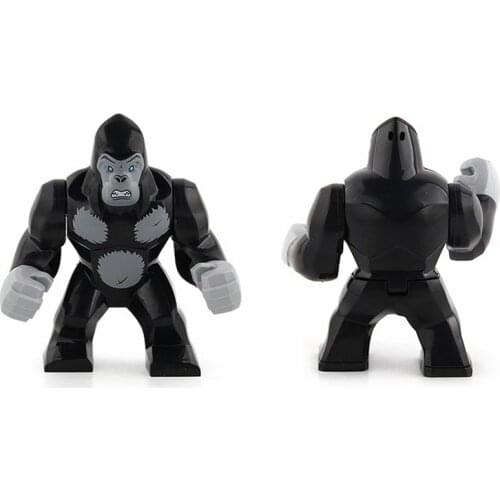 Orangutan Models Toys & Hobbies Toy For Children Compatible Models Singel Sale Building Blocks Simulation Toys Star Play Animal