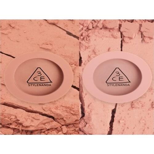 Tt3ce Monochrome Blush Peach Orange Nude Powder Matte Natural Blush Repair Matte Ins