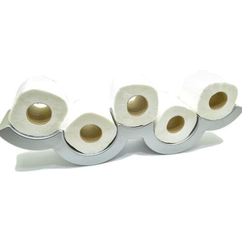 Multiple Toilet Paper Holder Tissue Holder Flying Roll WC Bathroom Accessories Shelf Shelves