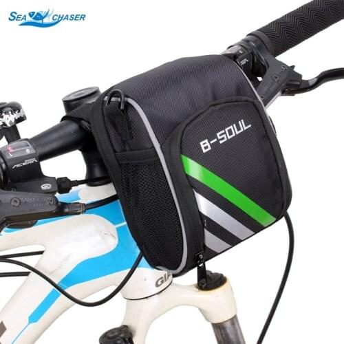 Bike Front Bag Bicycle Road Bike Handlebar Bag Cycling MTB Frame Tube Basket Shoulder Bags Bicycle Accessories Free shipping