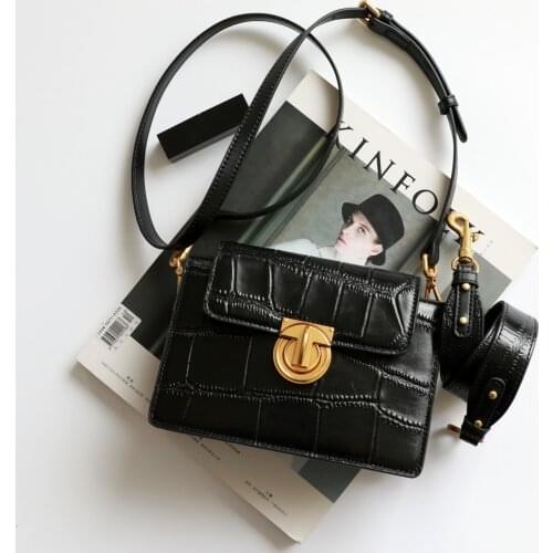 Luxurious Brand Designer 100% Real Leather Womens Handbag Crocodile Pattern Ladies Shoulder Bag Top Handle Tote Hand Bag