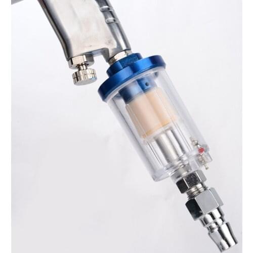 1/4'' Water Oil Separator Inline For Compressor Spray Paint Gun Air Hose Filter Moisture Trap hot sale