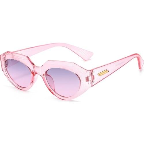 1pc Vintage Cateye Goggles Sunglasses Women Sexy Retro Small Cat Eye Sun Glasses Brand Designer Colorful Eyewear For Female