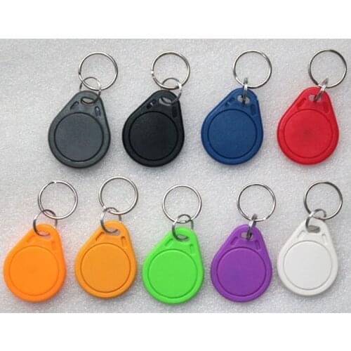 1000pcs/bag RFID key fobs 13.56MHz proximity NFC tags 213 keyfob tag for all nfc products