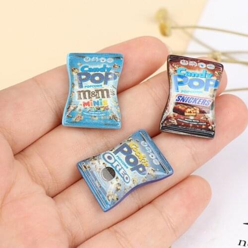 2021 10PCS Miniature Dollhouse Simulation Food Mini Chocolate candy Doll Accessories