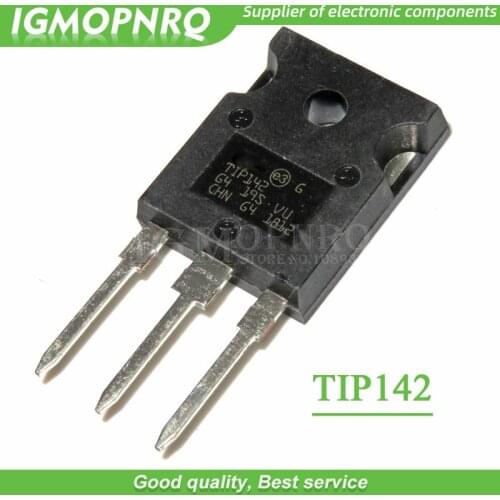 5pcs TIP142 NPN TO-247 Darlington Transistors Darlington new original