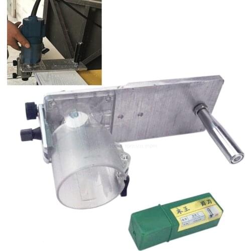 For Aluminum Router Table Insert Plate Wood Router Trimmer for Woodworking Benches Engraving Machine Accessories