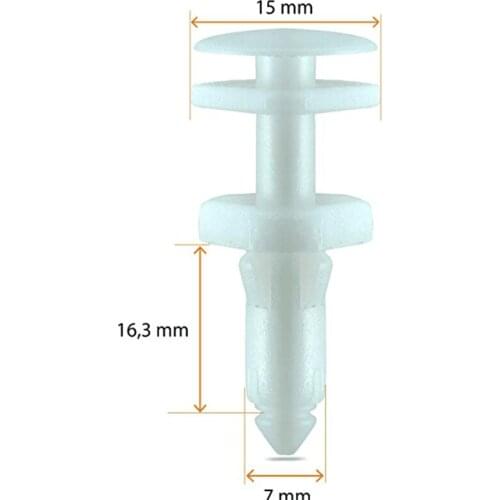 Auto Parts Are Suitable for GM Car Ventilation Cover Plate Buckle Nylon Interior Rivet Clip Decorative Fasteners (100pcs) 2977