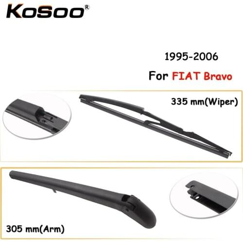 KOSOO Auto Rear Car Wiper Blade For FIAT Bravo,335mm 1995-2006 Rear Window Windshield Wiper Blades Arm,Car Accessories