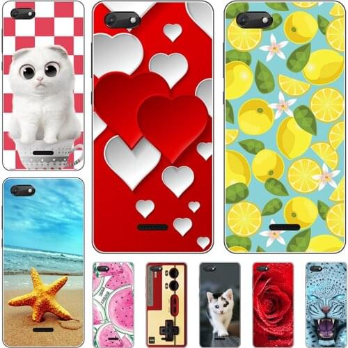 Phone Case For Wiko Harry 2 5.45" Painting Patterned Silicone Fitted Case For Wiko Harry 2 Harry2 Cover Housing Hoods Bags