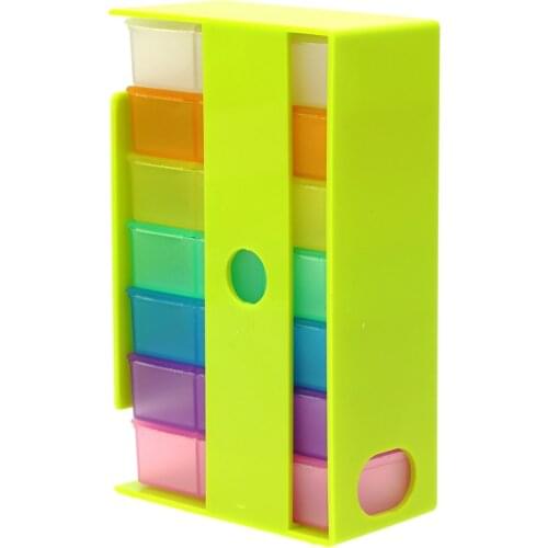 Weekly 7 Days Colorful Pill Box Medicine Storage Organizer Holder 21Slot Drugs Capsule Medicine Splitter Storage Holder Pill Box
