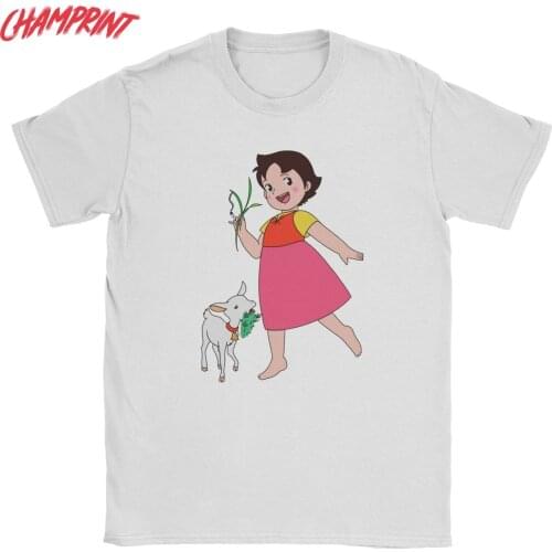 Humor Heidi A Girl Of The Alps T-Shirt Men Round Collar Pure Cotton T Shirts Short Sleeve Tees Gift Idea Clothing
