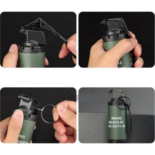 Bomb Toy CS-Grenade Realistic Battle Game Blaster Foam Play Toy Outward Bound Supplies Melee Game Play Sets for Children