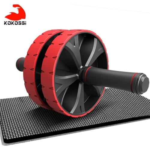 KoKossi AB Roller Power Wheels Machine Push up Bar Skipping Jump Rope Home Gym and Exercise Workout Abdominal Muscle Trainer
