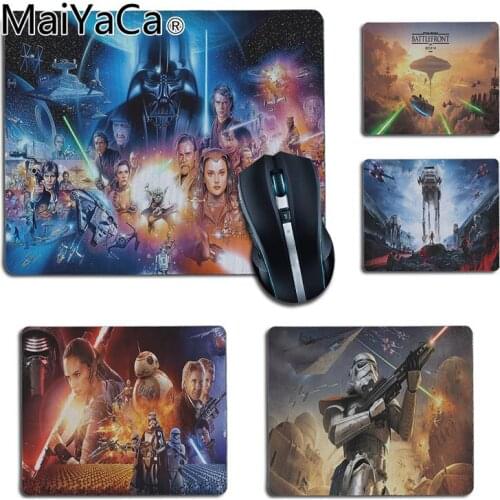 MaiYaCa Star Wars Battlefront Laptop Computer Mousepad Rubber PC Computer Gaming mouse pad anime mousepads