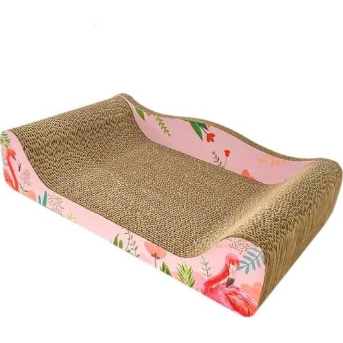 Multifunctional Toys Home Protecting Furniture Cat Scratch Cardboard Reversible Corrugated Paper Gift Interactive Portable Pad