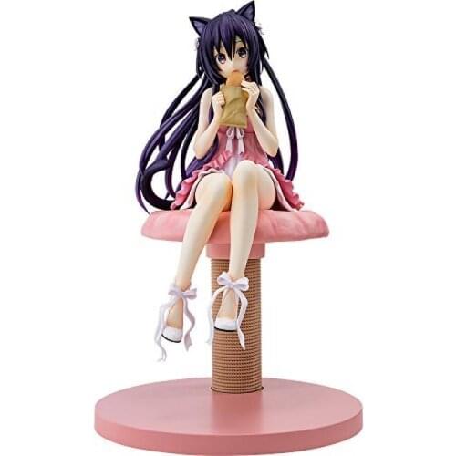 Vogue Comic Anime Game Statue KADOKAWA Date A Live Princess Tohka Yatogami Cat Ear Sit Sexy 1/7 Scale Figure Model Toy